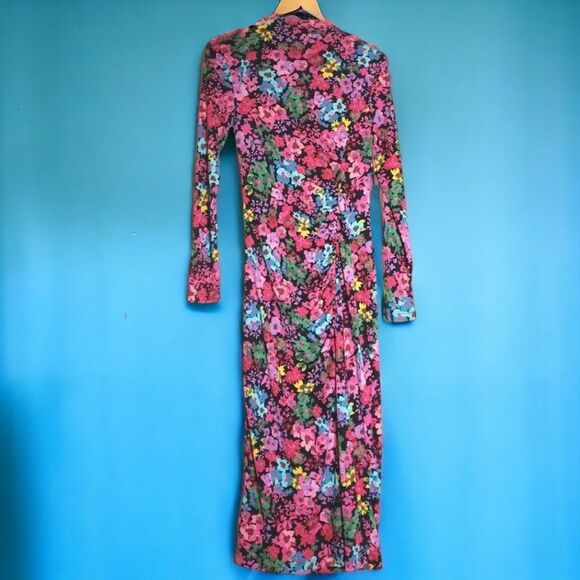 Future Collective Fairy Maximalist Baddie Floral Midi Dress - Picture 2 of 7